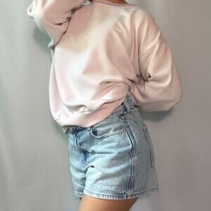 Levis ballet pink crewneck sweatshirt